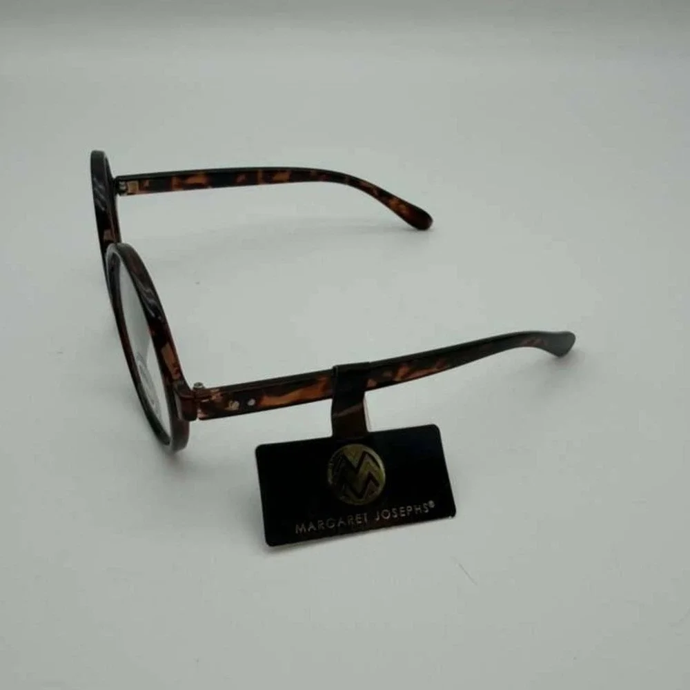 Margaret Josephs Round Tortoiseshell Eyeglasses Frame‎ UV400 Vintage Unisex